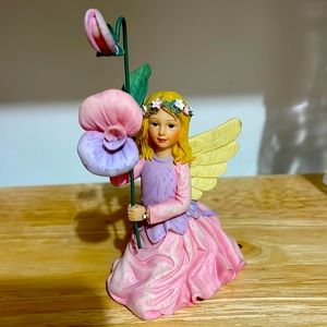 “Sweet Peas for April” Wildflower Angel